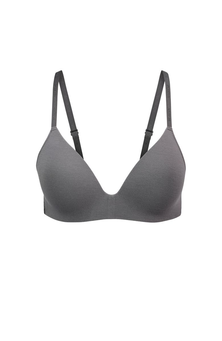 Adore Me Harlowe Contour Plunge Bra, Alternate, color, Dark Grey