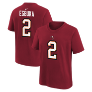 Nike Youth Nike Emeka Egbuka Red Tampa Bay Buccaneers Player Name & Number T-Shirt