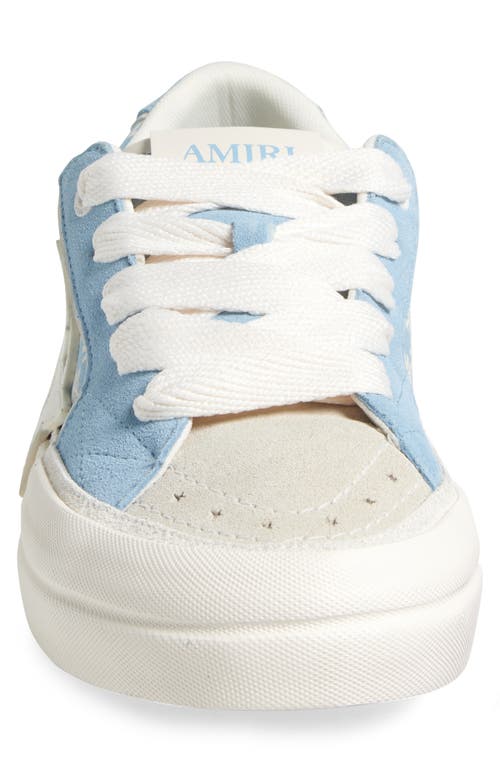 Amiri Quad Sunset Skate Low Sneakers Ocean Sky In Ocean Sky