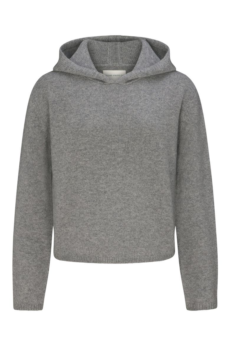 Marnie Cashmere Hoodie, Alternate, color, GREY