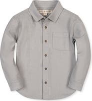 Hope & Henry Kids' Organic Long Sleeve Flannel Shirt
