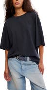 Free People WTF Perfect Oversize Cotton T-Shirt