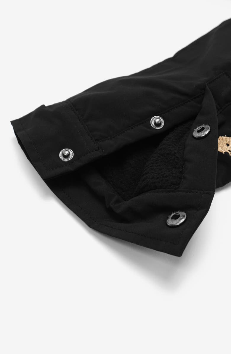 STUDENTS Cascade Canvas Coach's Jacket, Alternate, color, Black