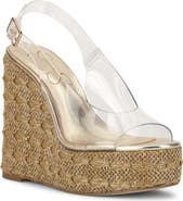 Jessica Simpson Kaliese Slingback Platform Wedge Sandal