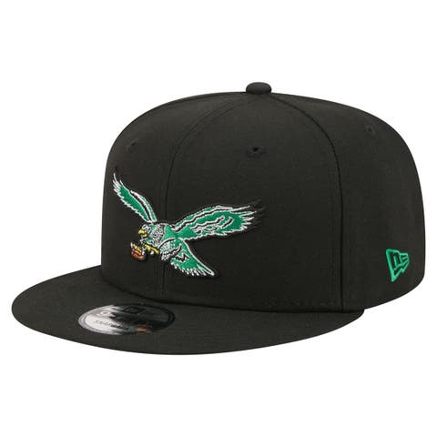 Men's New Era  Black Philadelphia Eagles 9FIFTY Snapback Hat