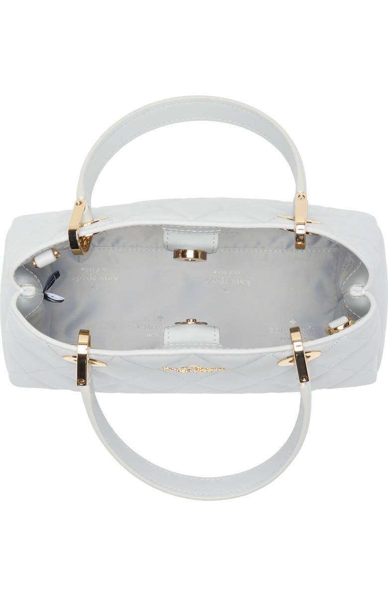 Kate Spade New York carey small quilted sullivan satchel bag, Alternate, color, Stone Path