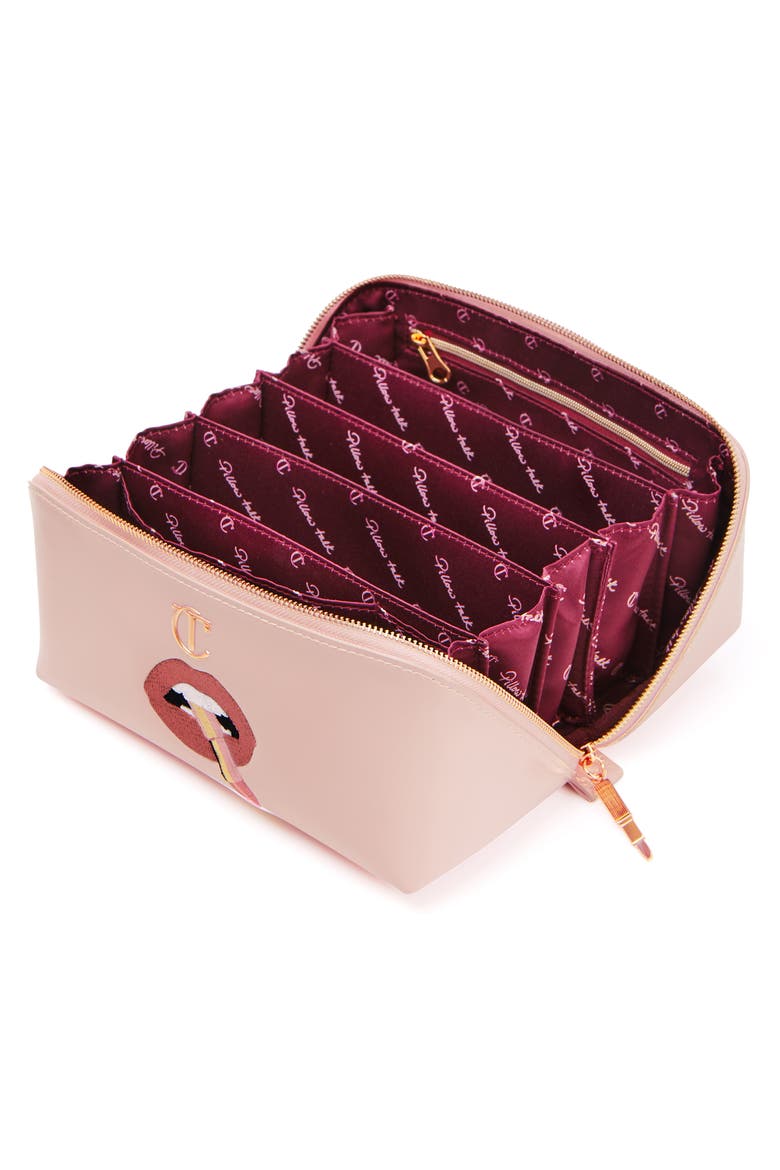 Pillow Talk Cosmetics Bag, Alternate, color, PINK