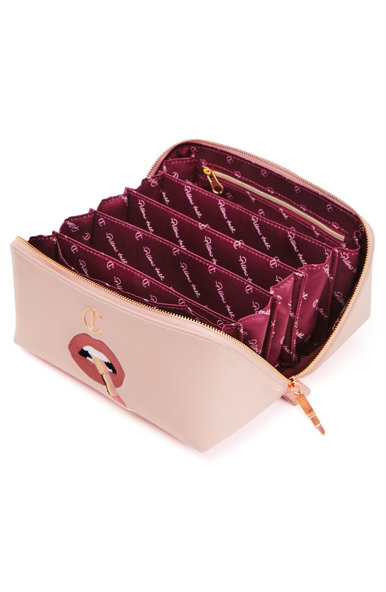 Charlotte Tilbury Pillow Talk Cosmetics Bag, Alternate, color, Pink