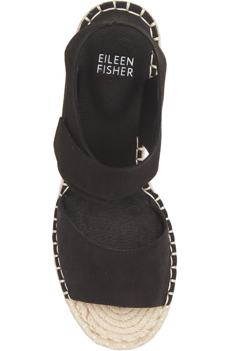 Eileen Fisher Weslia Espadrille Platform Wedge Sandal, Alternate, color,