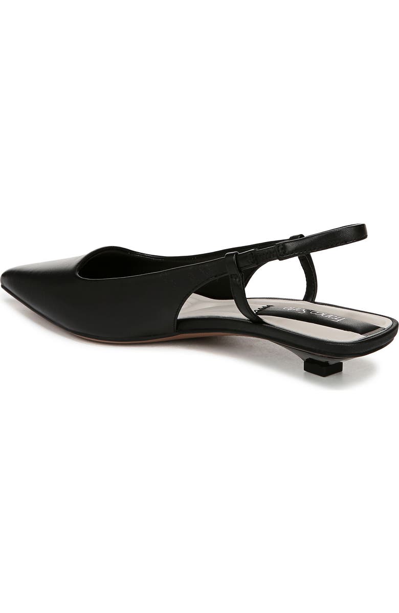 Franco Sarto Palmira Slingback Pointed Toe Pump - Wide Width Available, Alternate, color, Black