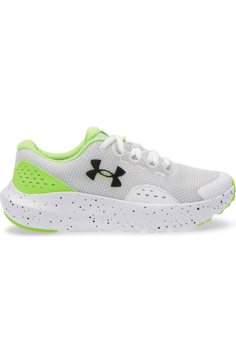 Under Armour Kids' Surge 4 Running Shoe, Alternate, color, White