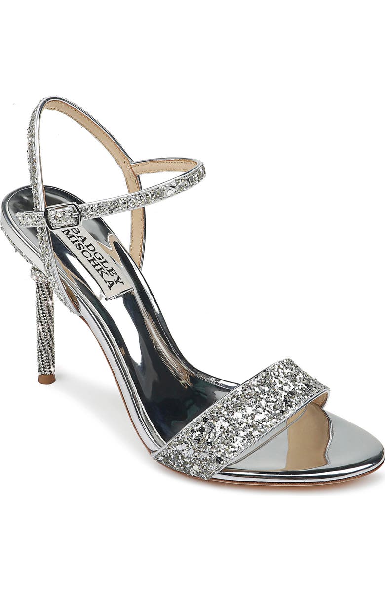 Badgley Mischka Collection Olympia Embellished Sandal, Main, color,
