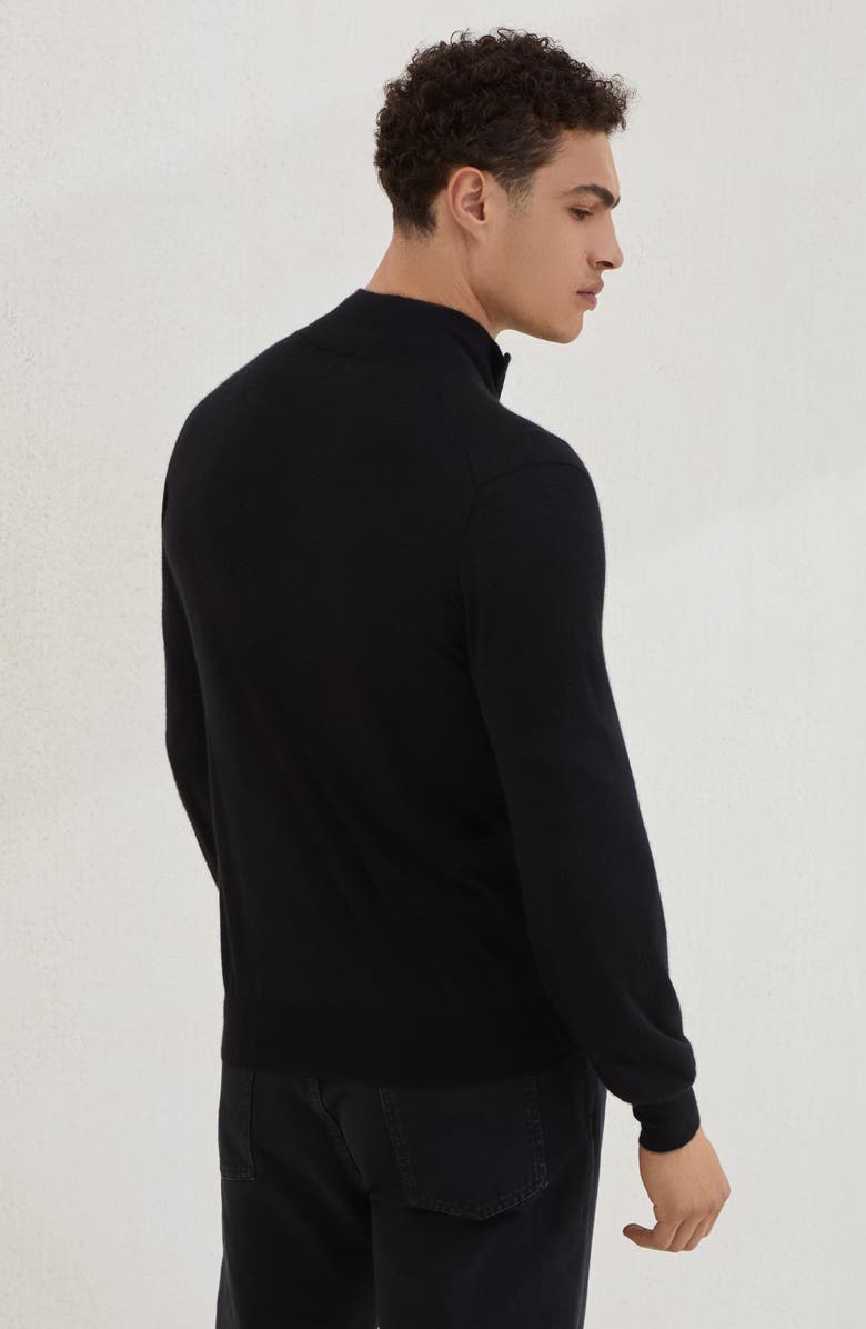 Brunello Cucinelli Lightweight cardigan, Alternate, color, Black