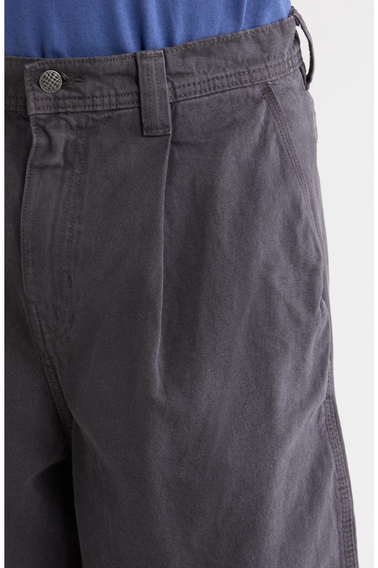 Authentic Baggy Chino Shorts, Alternate, color, CHARCOAL GREY