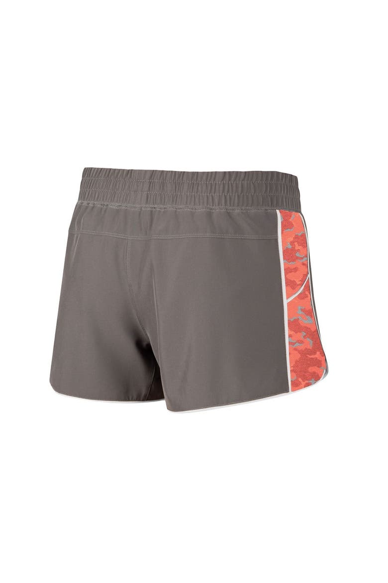 Women's Colosseum Gray/Tennessee Orange Tennessee Volunteers Pamela Lined Shorts, Alternate, color, Gray