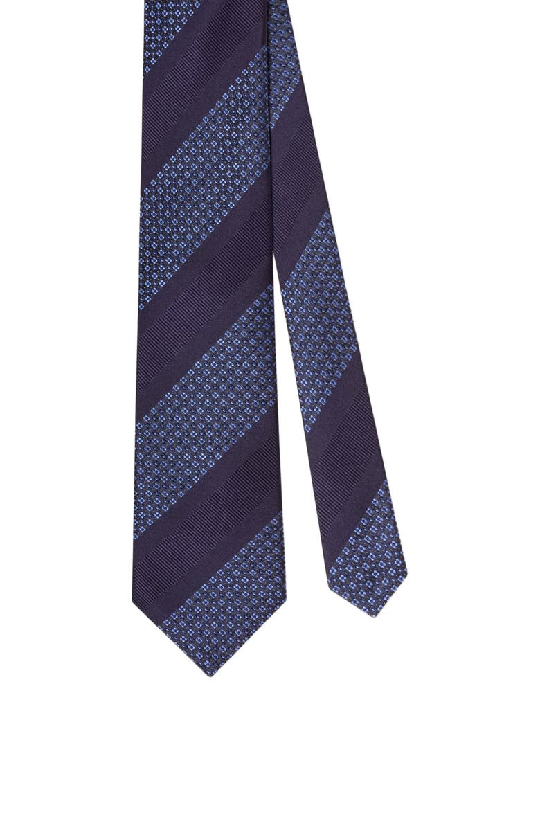 Robert Talbott Robert Neat Repp Necktie, Main, color, Lt Blue