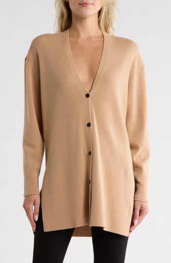 Theory Wool & Cashmere Long Cardigan