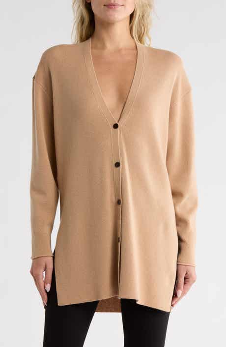 Theory Wool & Cashmere Long Cardigan