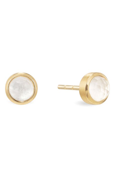 Signature Midi Stud Earrings