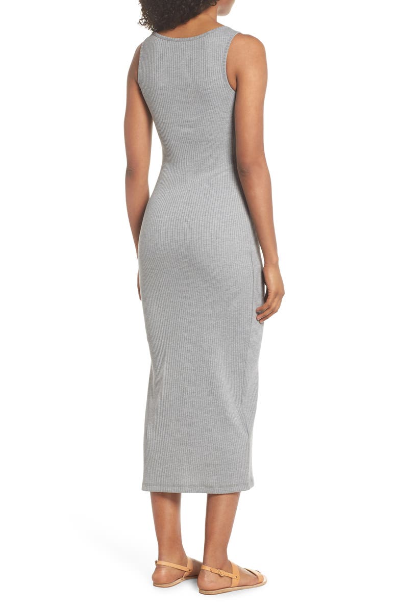 French Connection Tommy Rib Knit Tank Dress, Alternate, color, 