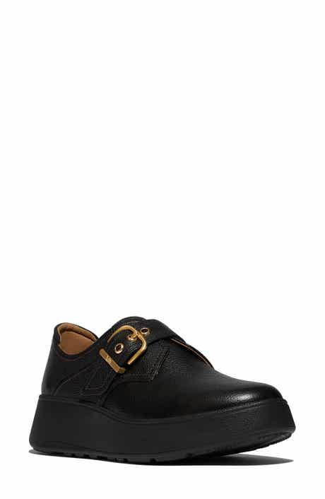 F-Mode Tumbled Leather Loafer