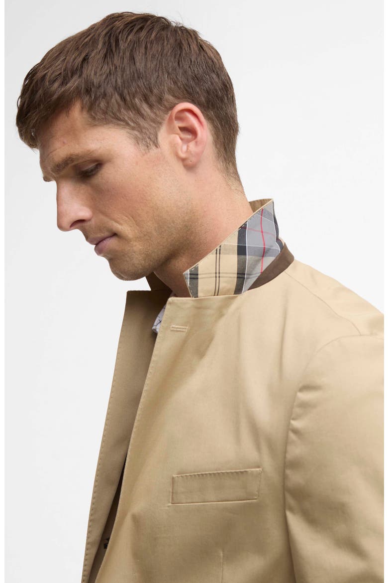 Bellamy Tailored Fit Stretch Cotton Blazer, Alternate, color, SAND