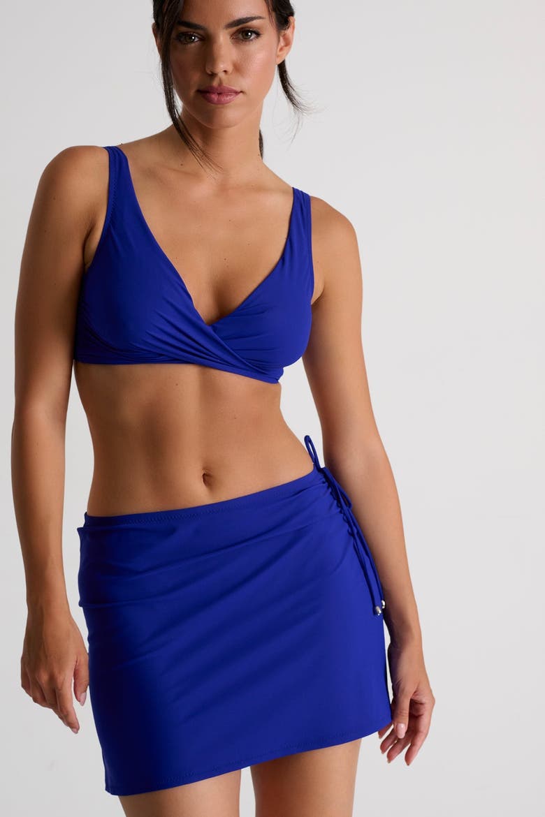Swim Skirt, Alternate, color, Blue
