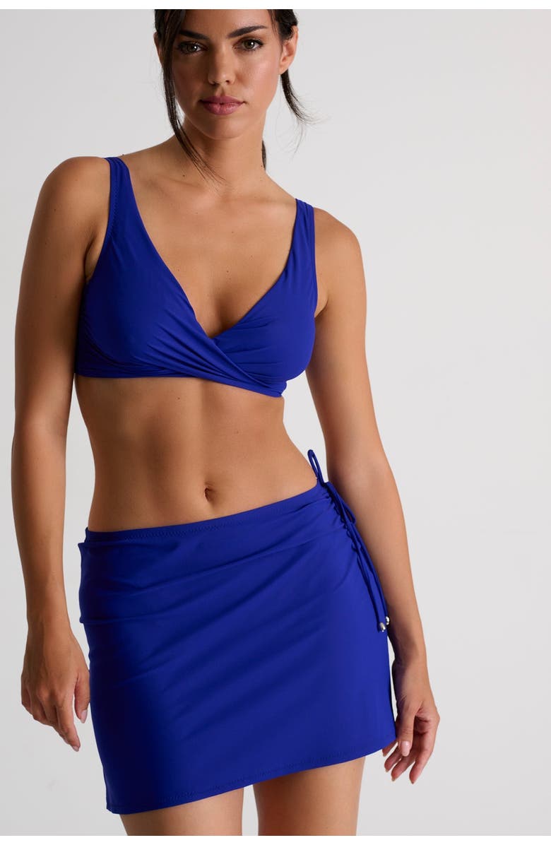 SHAN Swim Skirt, Alternate, color, Blue
