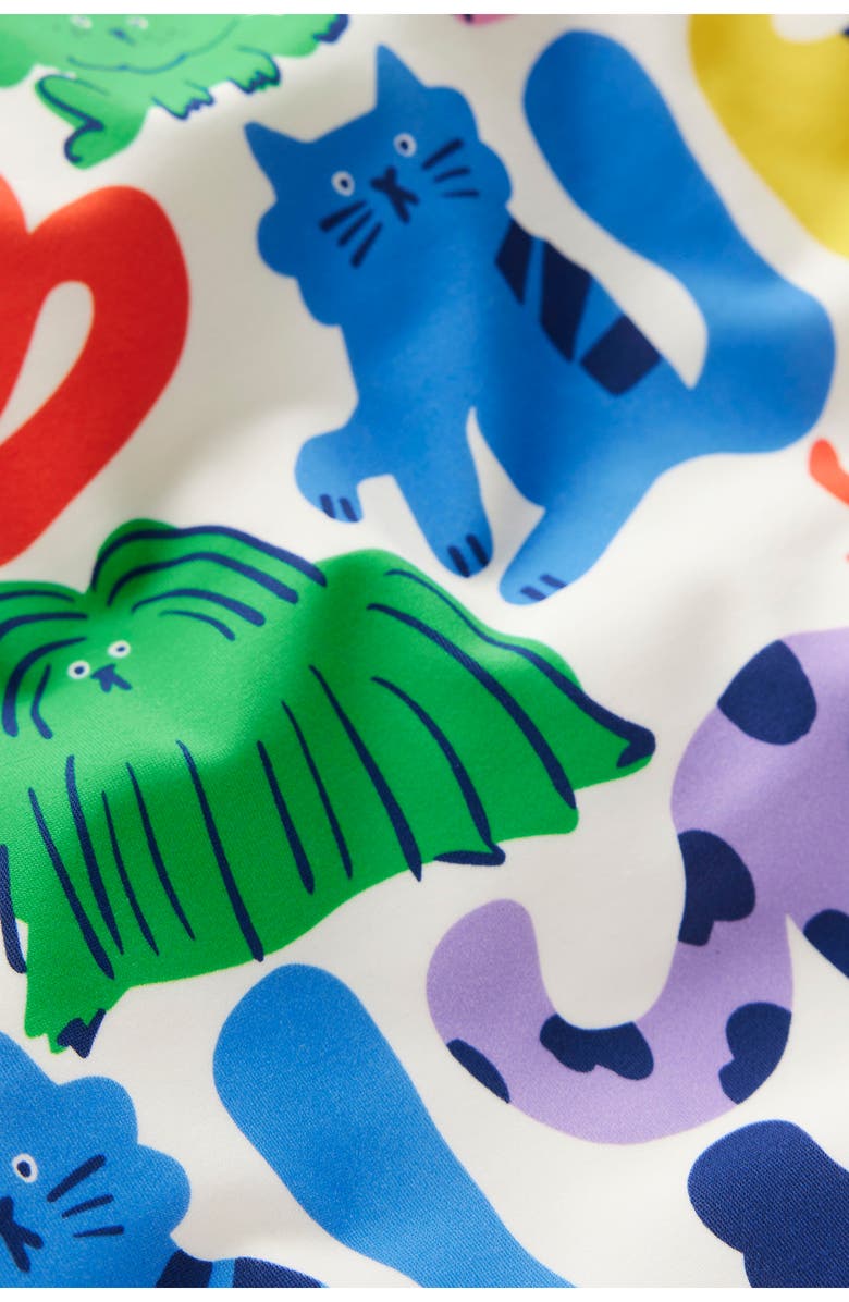 Mini Boden Kids' Crisscross Strap One-Piece Swimsuit, Alternate, color, 