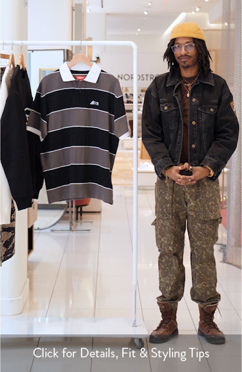 Candy Stripe Cotton Piquè Polo, sales video thumbnail