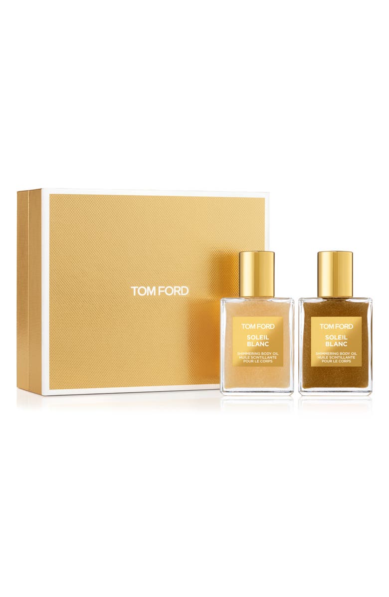 TOM FORD Mini Soleil Blanc Shimmering Body Oil Set, Alternate, color, 