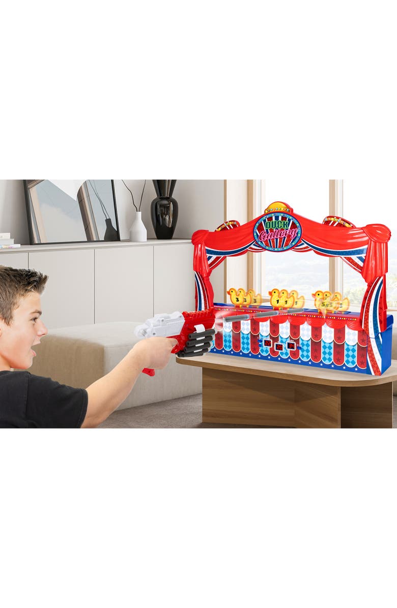 Ambassador Games Duck Shooting Gallery 28" Tabletop Game 6+, Alternate, color, Multicolored