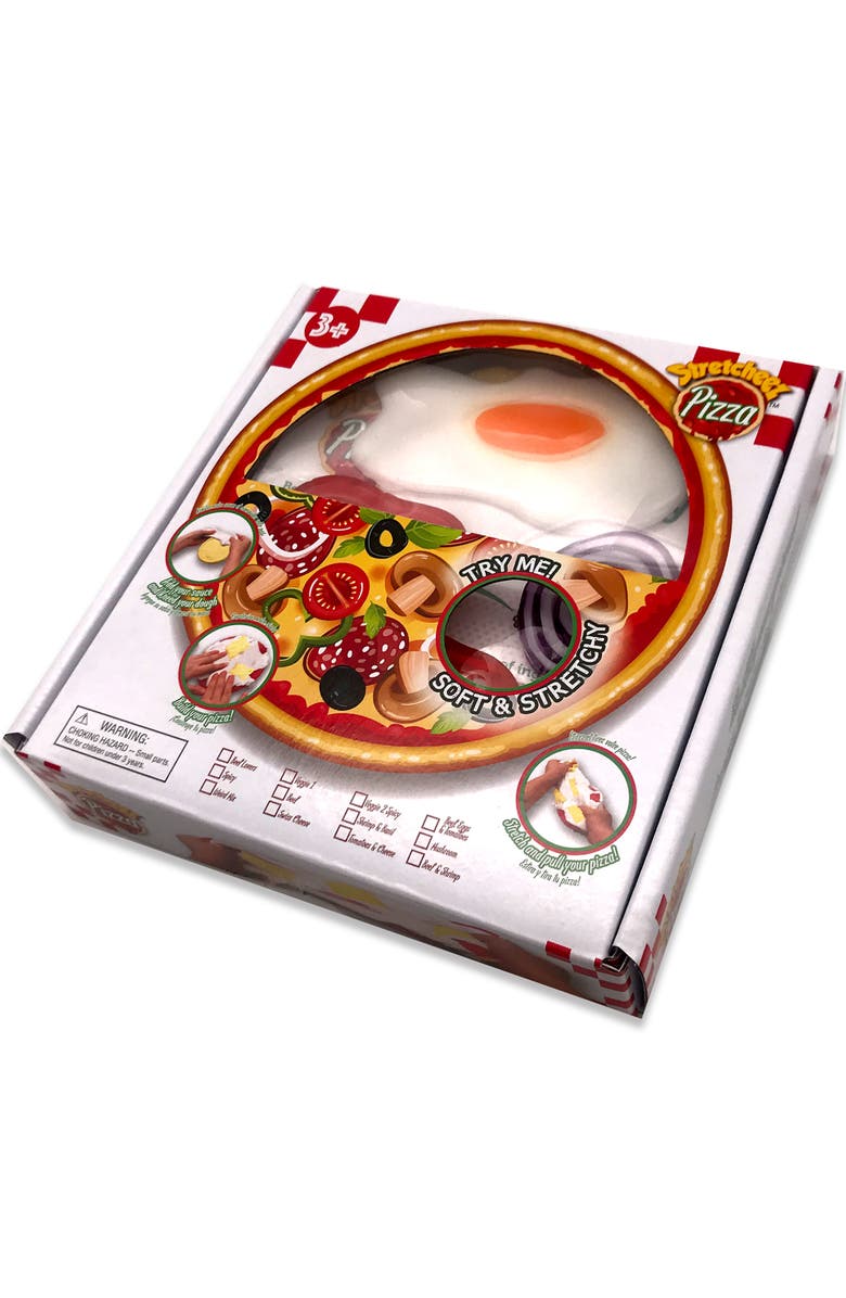Stretcheez Pizza Play Food Set W/ Surprise Styles & Toppings, Main, color,