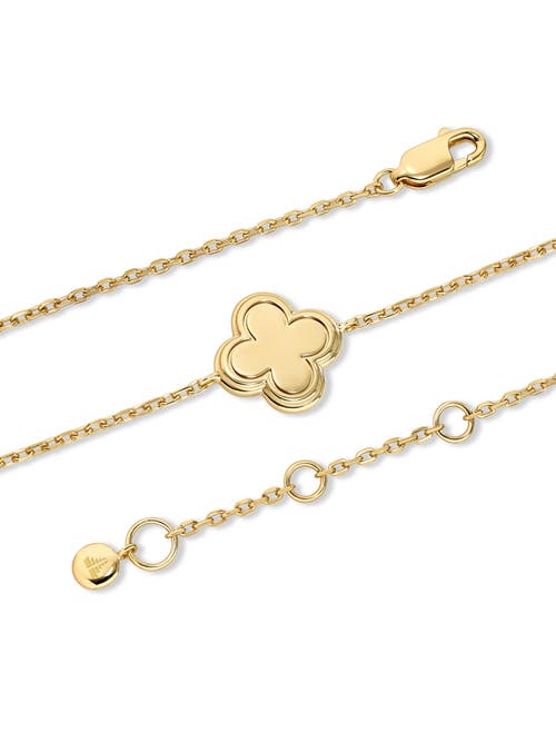 Devata Clover Chain Bracelet In Gold