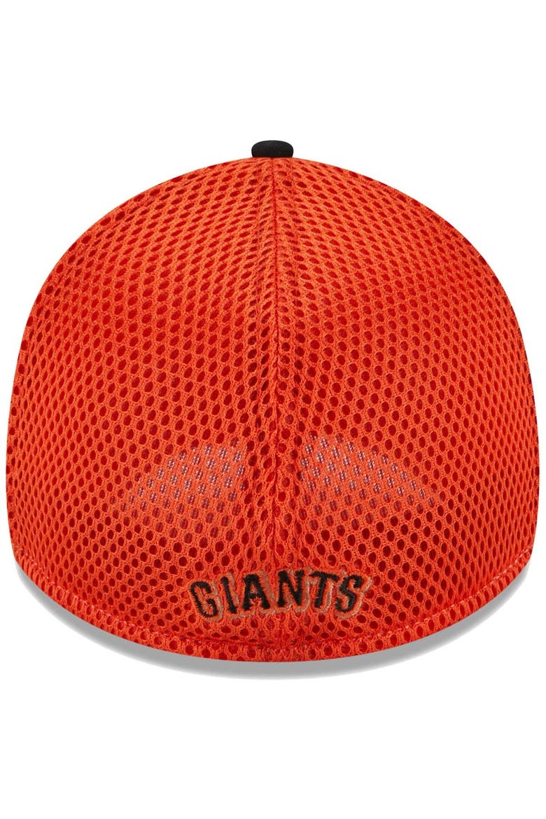 Men's New Era Black San Francisco Giants Team Neo 39THIRTY Flex Hat, Alternate, color, Black