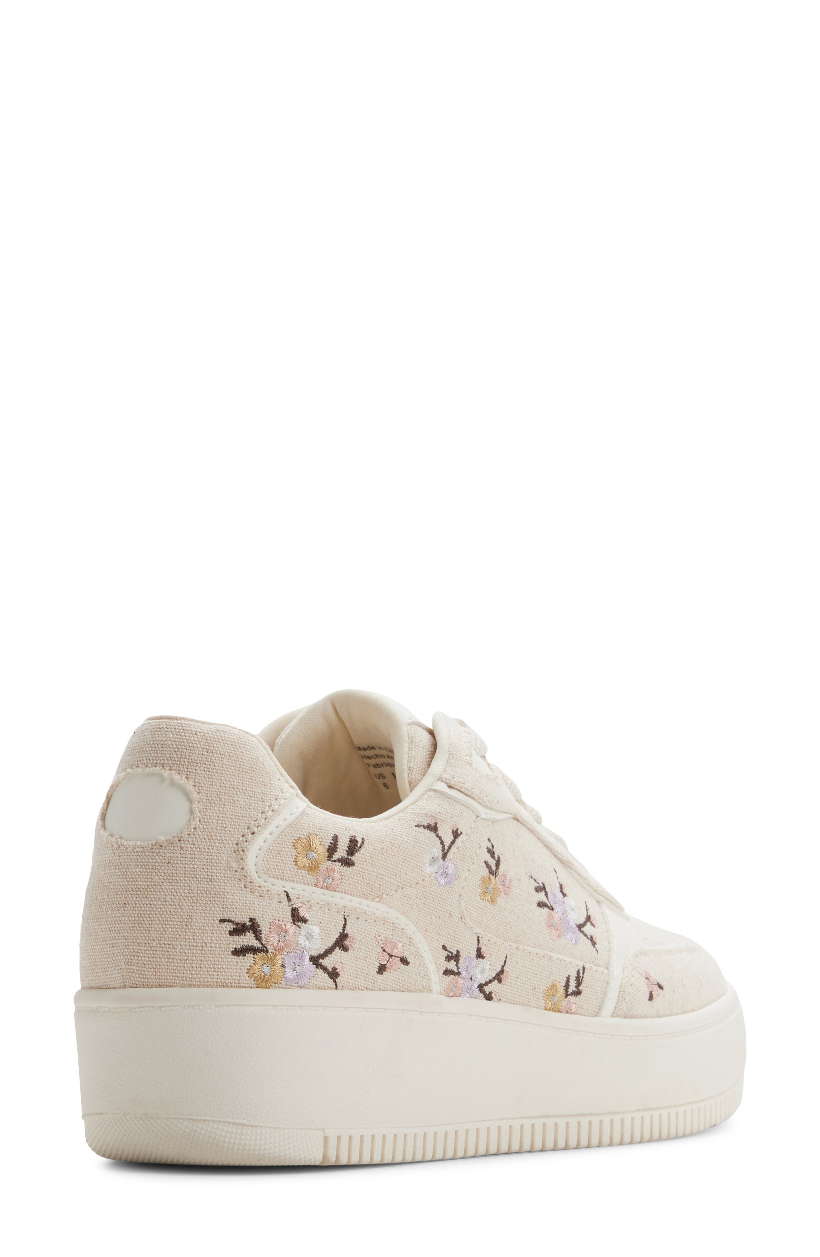 Call It Spring By Aldo Freshy Embroidered Platform Sneaker, Alternate, color, 