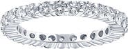 Bliss Diamond 1 Ct T.W. Lab Grown Diamond Eternity Ring 14k Gold Stackable Wedding Band