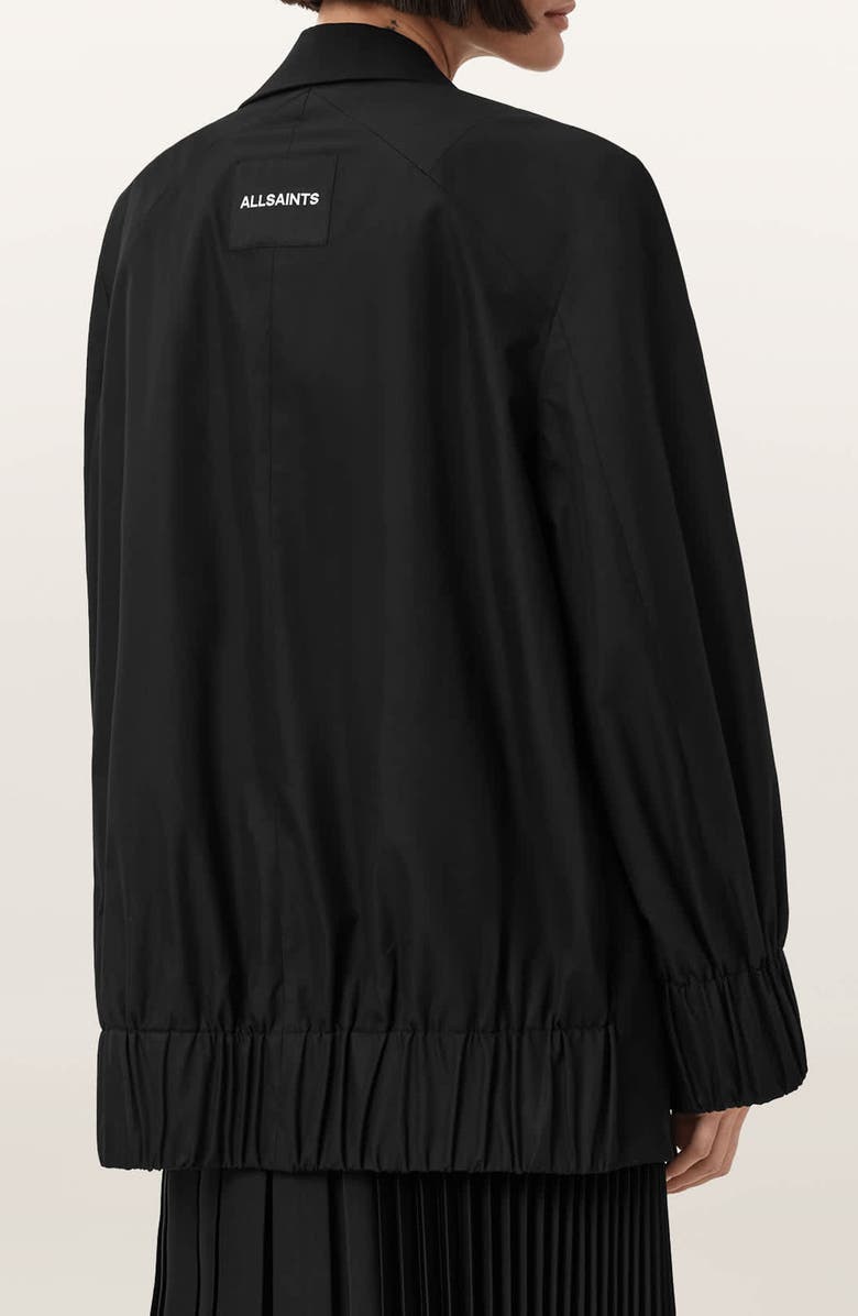 AllSaints Alassett Oversize Blazer, Alternate, color, Black