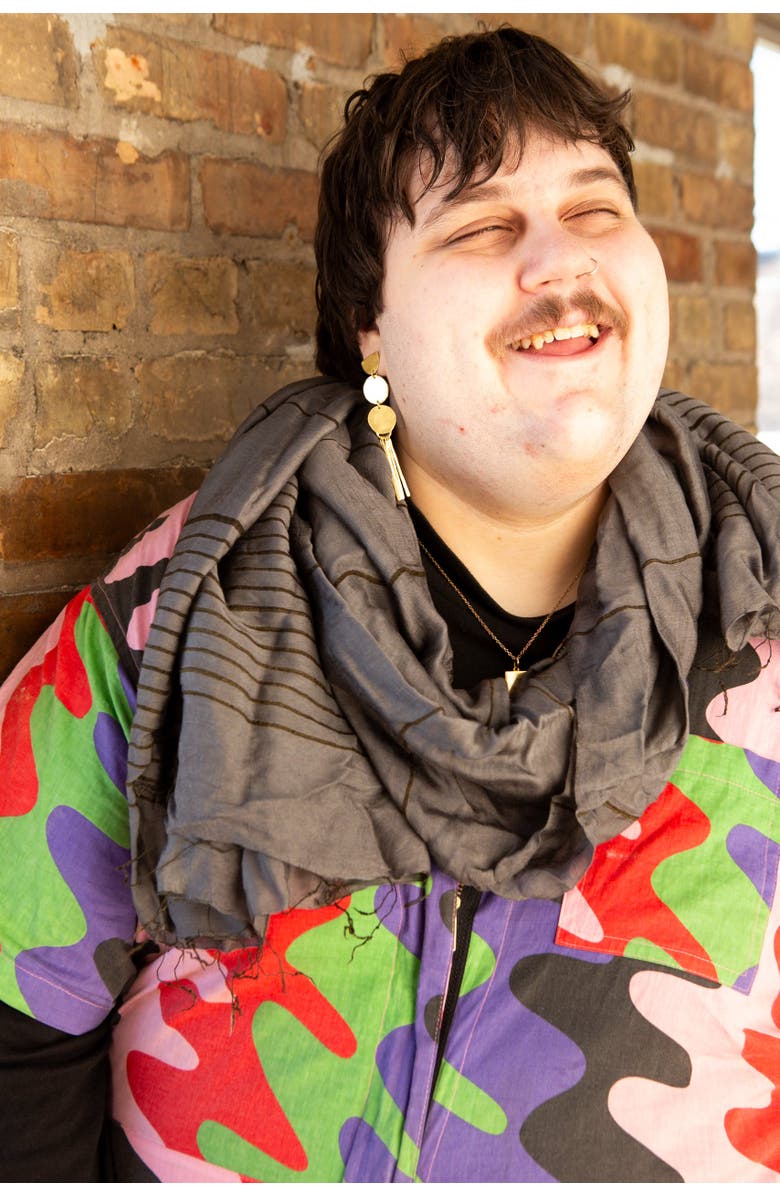Fair Anita Sticks and Stones Dangle Earrings, Alternate, color, Gold