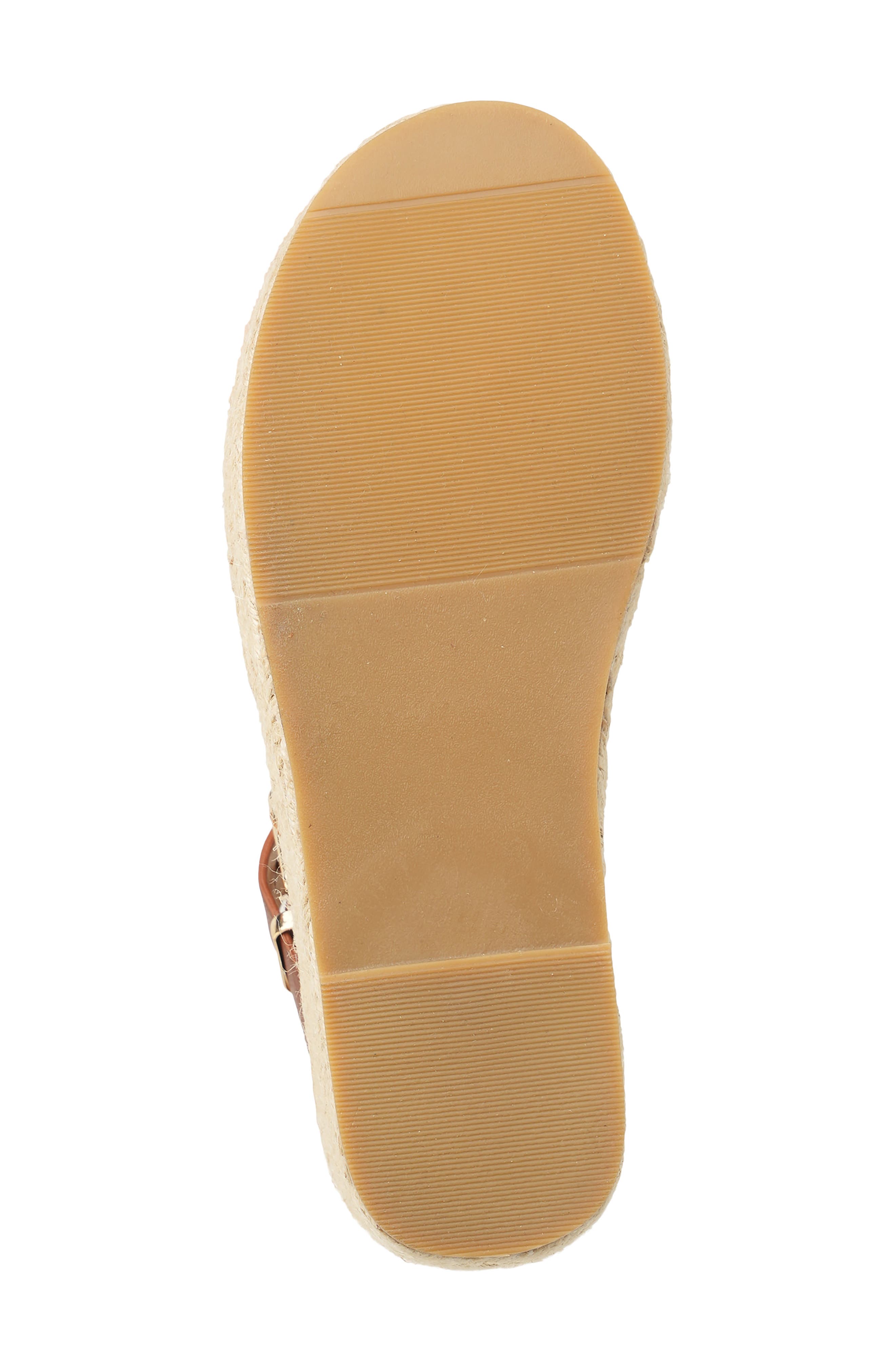 Elandra Espadrille Sandal, Alternate, color, COGNAC