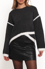 Petal & Pup Ares Crossover Hem Sweater