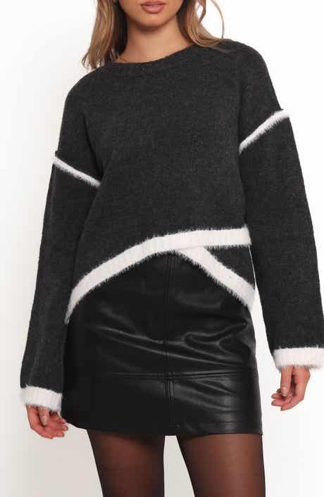 Petal & Pup Ares Crossover Hem Sweater