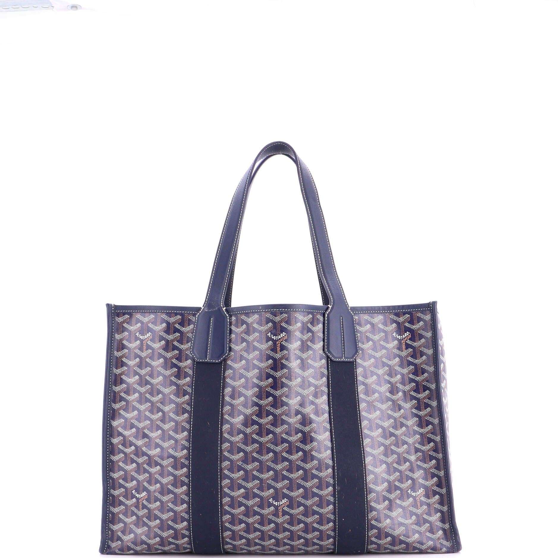 Villette Tote Printed Coated Canvas MM, Alternate, color, Blue