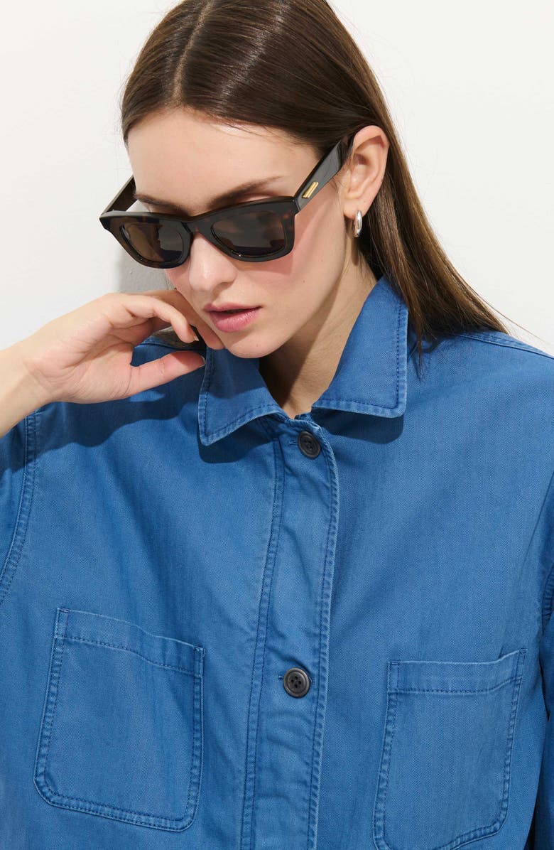 Alex Mill Cotton Painter Jacket, Alternate, color, Washed Cobalt