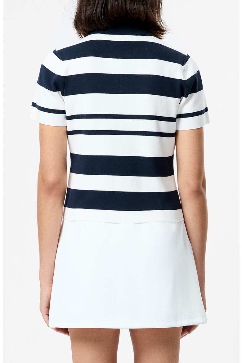 Maxime Stripe Polo, Alternate, color, SUMMERWHITE-MARINE