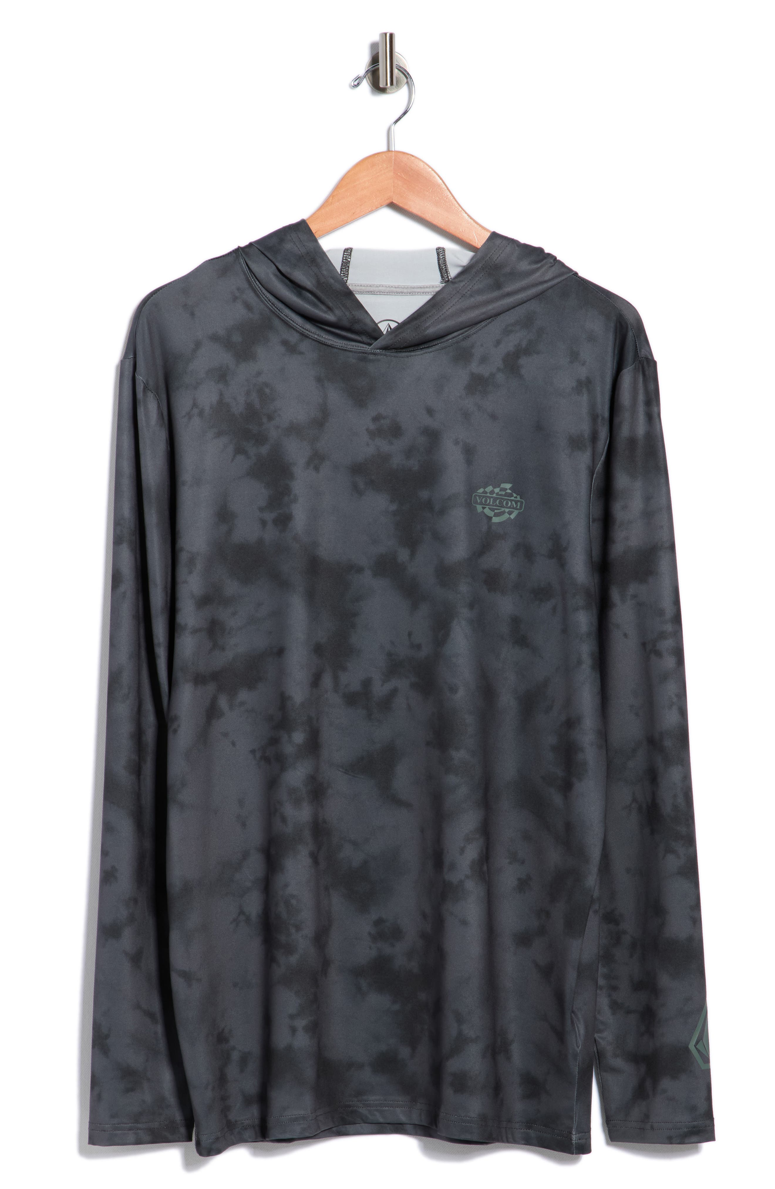 Volcom Overlap Hooded Long Sleeve T-Shirt