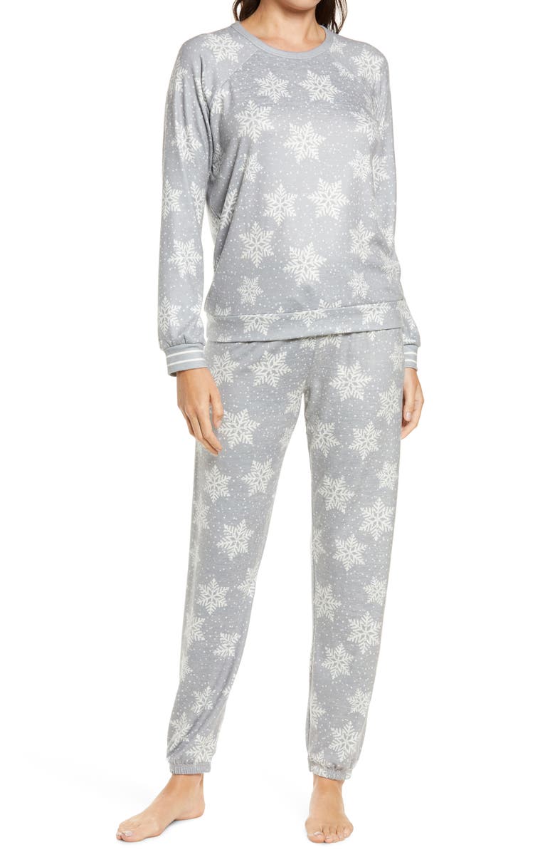 PJ Salvage Peachy Jersey Pajamas, Main, color,