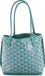 Pre-Owned Goyard Anjou Reversible Tote Coated Canvas Mini