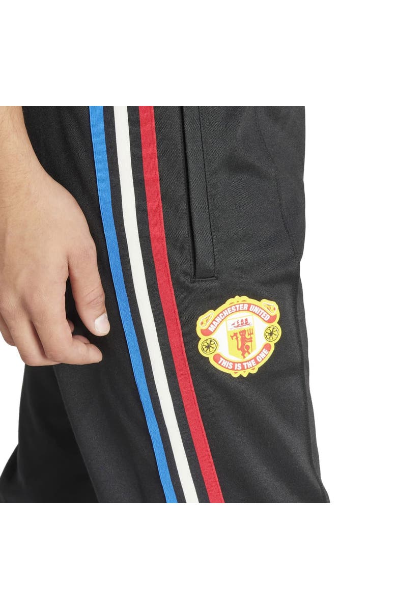 adidas Originals Men's adidas Originals Black Manchester United x Stone Roses 2023/24 Track Pants, Alternate, color, Black