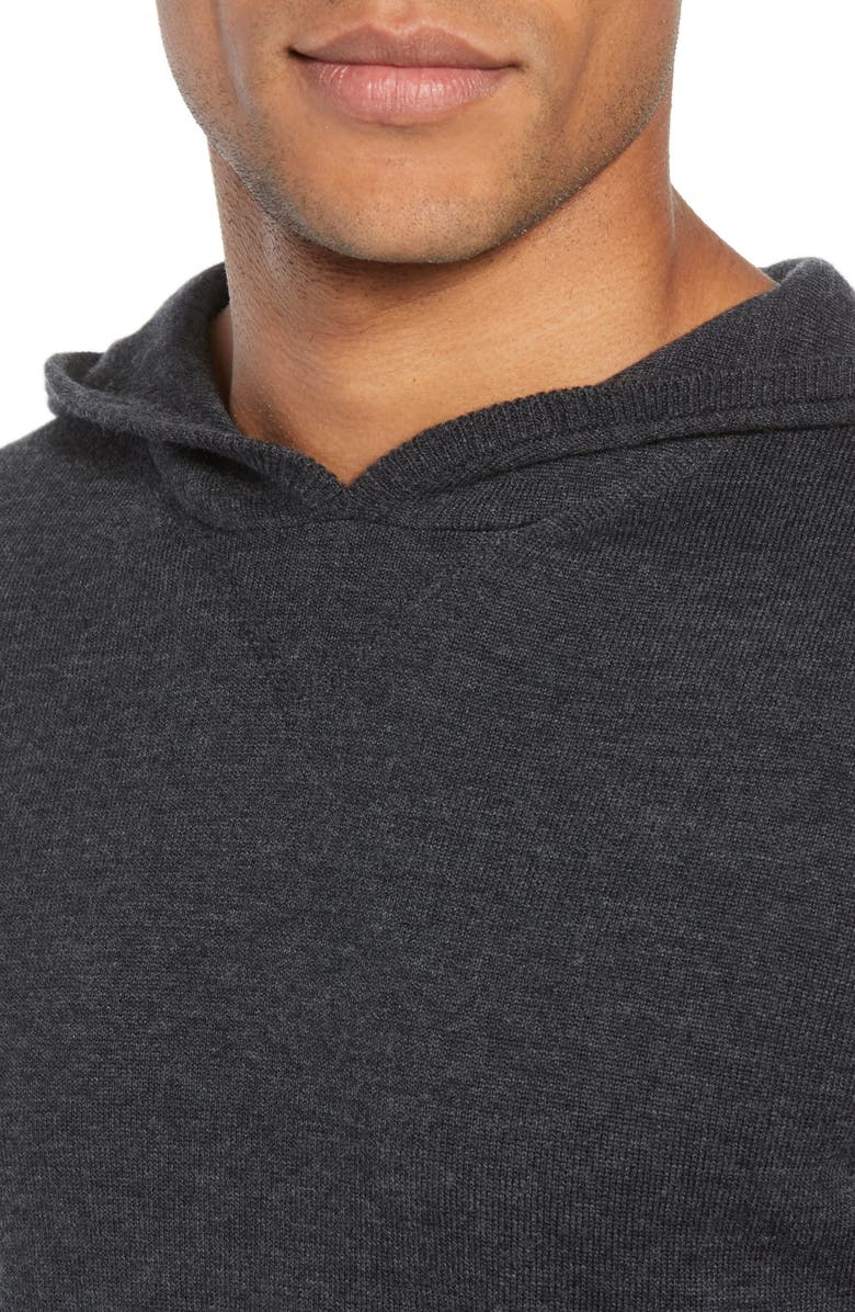 BOSS Efabio Wool Blend Hoodie, Alternate, color, 